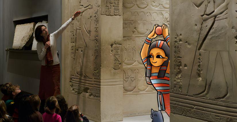 Visites en famille "Au temps des Pharaons" 6-12 ans au Musée des Beaux-Arts, Lyon 1er