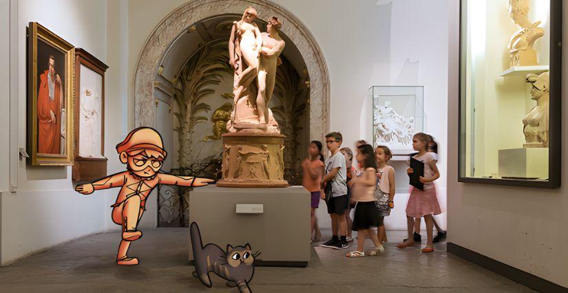Visite en famille "Petits pas au musée" 3-5 ans au Musée des Beaux-Arts, Lyon 1er