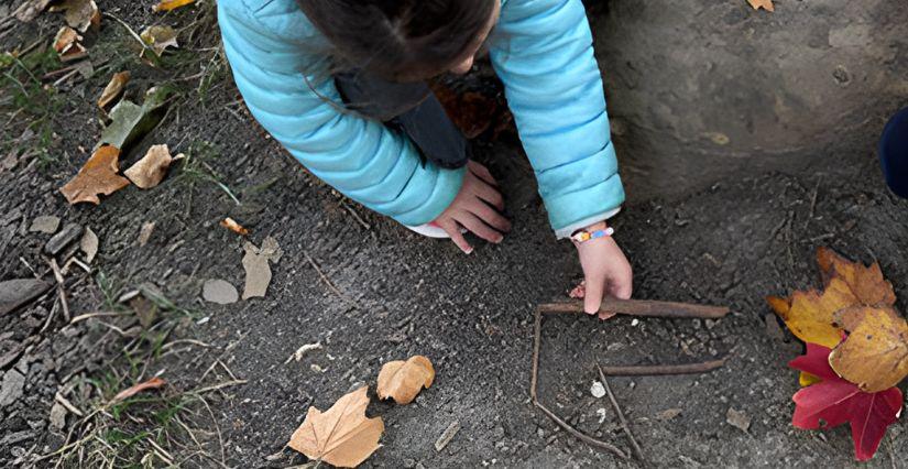Atelier enfant avec Lyon Nature "Land Art" 4-8 ans au Parc de la Tête d'Or - Lyon 6e
