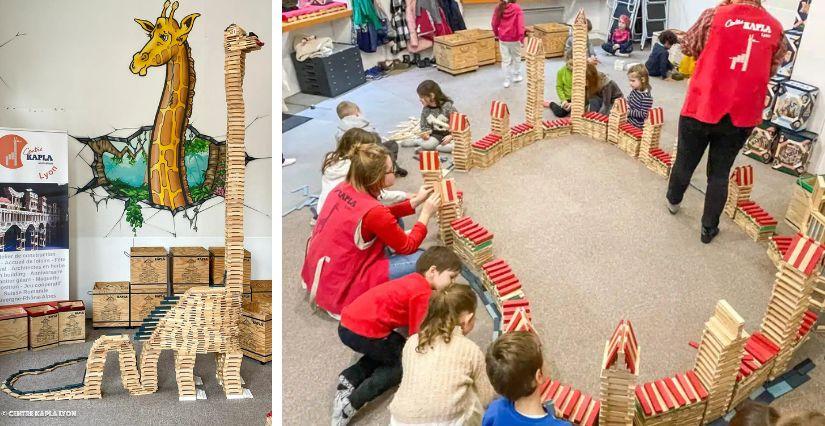 Le Centre KAPLA Lyon : le paradis de la construction géante !