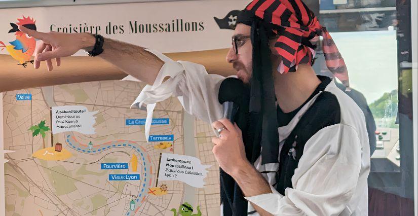 Croisière "Moussaillons" pour les enfants à bord des Bateaux Lyonnais - Lyon 2e
