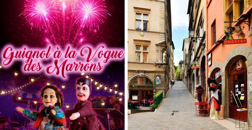 Spectacle jeune public "Guignol à la Vogue des Marrons" dès 3 ans à La Maison de Guignol - Lyon 5e