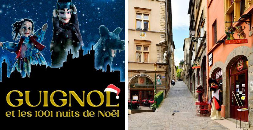 Spectacle en famille "Guignol et les 1001 nuits de Noël" au Théâtre la Maison de Guignol - Lyon 5e