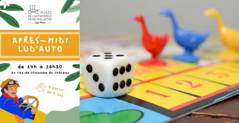 "Lud'Auto" après-midi jeux de société en famille au Musée Henri Malartre près de Lyon